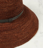 Brunello Cucinelli Monili-embellished straw sun hat