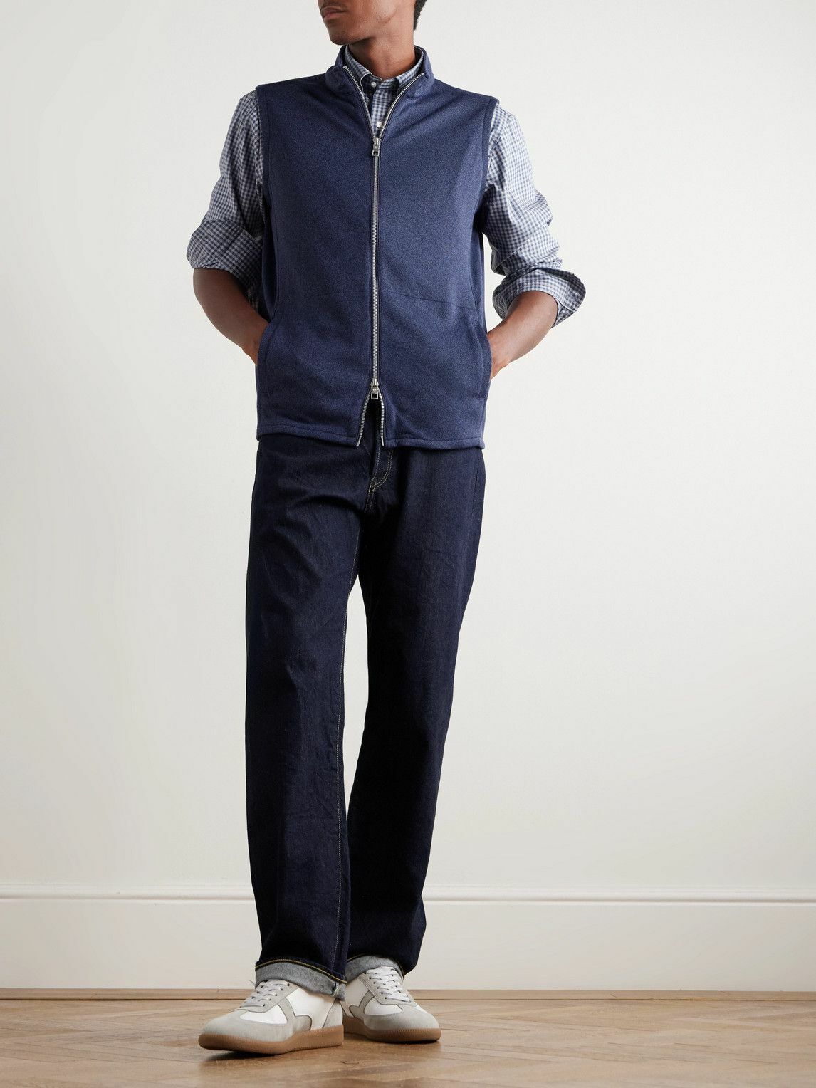 Peter Millar - Crown Recycled-Fleece Gilet - Blue