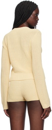 Aya Muse Beige Lysi Cardigan
