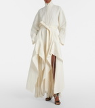Alaïa Trompe l’œil wide-leg pants