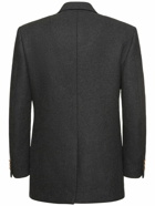 GUCCI - Double Breasted Wool Blend Jacket