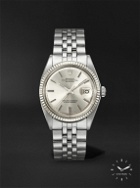 ROLEX - Pre-Owned Wind Vintage 1972 Datejust Automatic 36mm Stainless Steel Watch, Ref. No. 1601