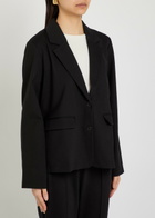 Eileen Fisher J Easy Jersey Blazer Black