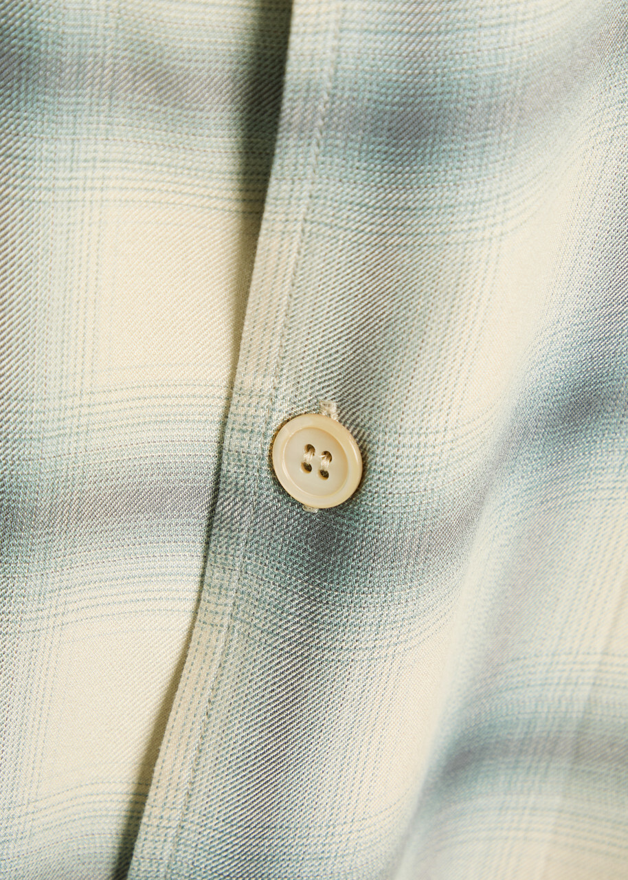 Our Legacy Every Checked Woven Shirt White