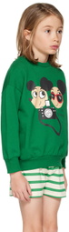 Mini Rodini Kids Green Ritzratz Sweatshirt