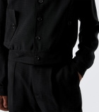 Giorgio Armani Jacquard blouson jacket