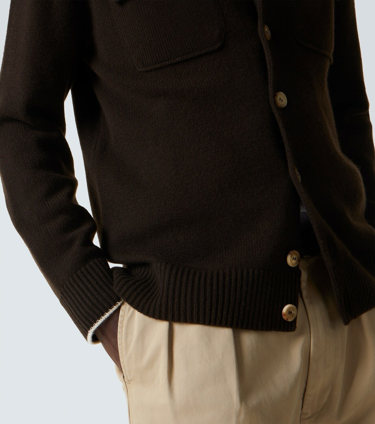 Arch4 Mr Redcar cashmere cardigan