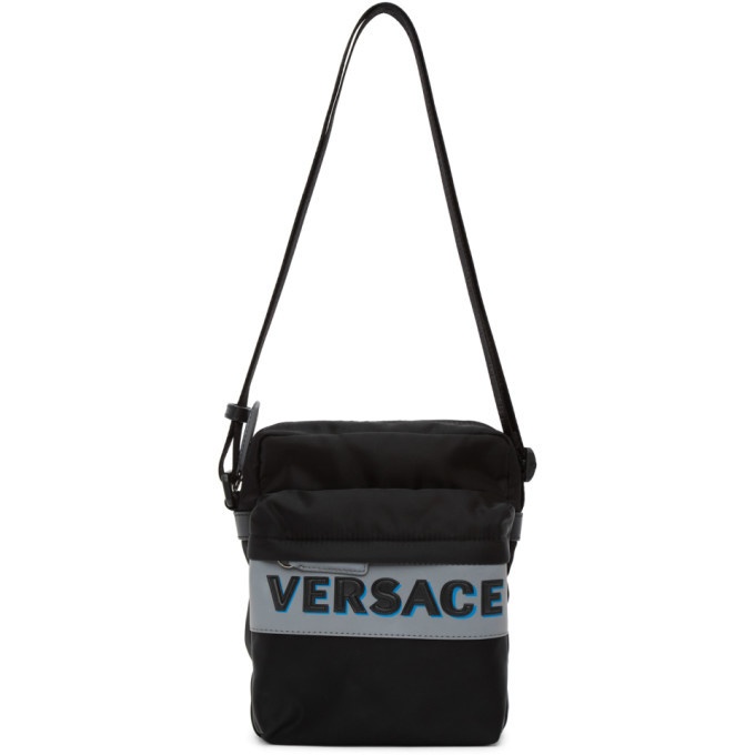 Photo: Versace Black Olimpo Crossbody Bag