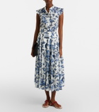 Erdem Floral jacquard top