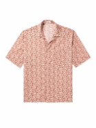 De Petrillo - Printed Cotton Shirt - Red