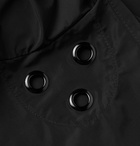 Burberry - Logo-Print Shell Hooded Jacket - Black