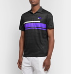 Nike Tennis - NikeCourt Advantage Perforated Dri-FIT Tennis Polo Shirt - Black