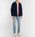 Holiday Boileau - Logo-Print Fleece-Back Cotton-Jersey Sweatshirt - Pink