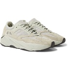 adidas Originals - Yeezy 700 Leather, Suede and Mesh Sneakers - Light gray