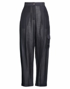 Alessia Santi Womens Pants in Midnight blue