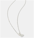 Repossi Serti Sur Vide 18kt white gold pendant necklace with diamonds