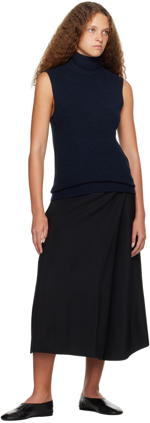 Mark Kenly Domino Tan Studio Navy Kelly Turtleneck