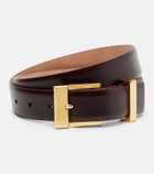 Khaite Manhattan leather belt
