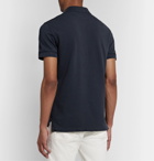 TOM FORD - Slim-Fit Cotton-Piqué Polo Shirt - Blue