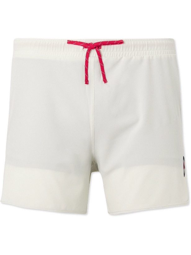 Photo: DISTRICT VISION - Spino Stretch-Shell Shorts - White