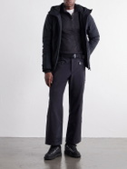 BOGNER - Harry Logo-Print Stretch-Fleece Half-Zip Ski Midlayer - Black