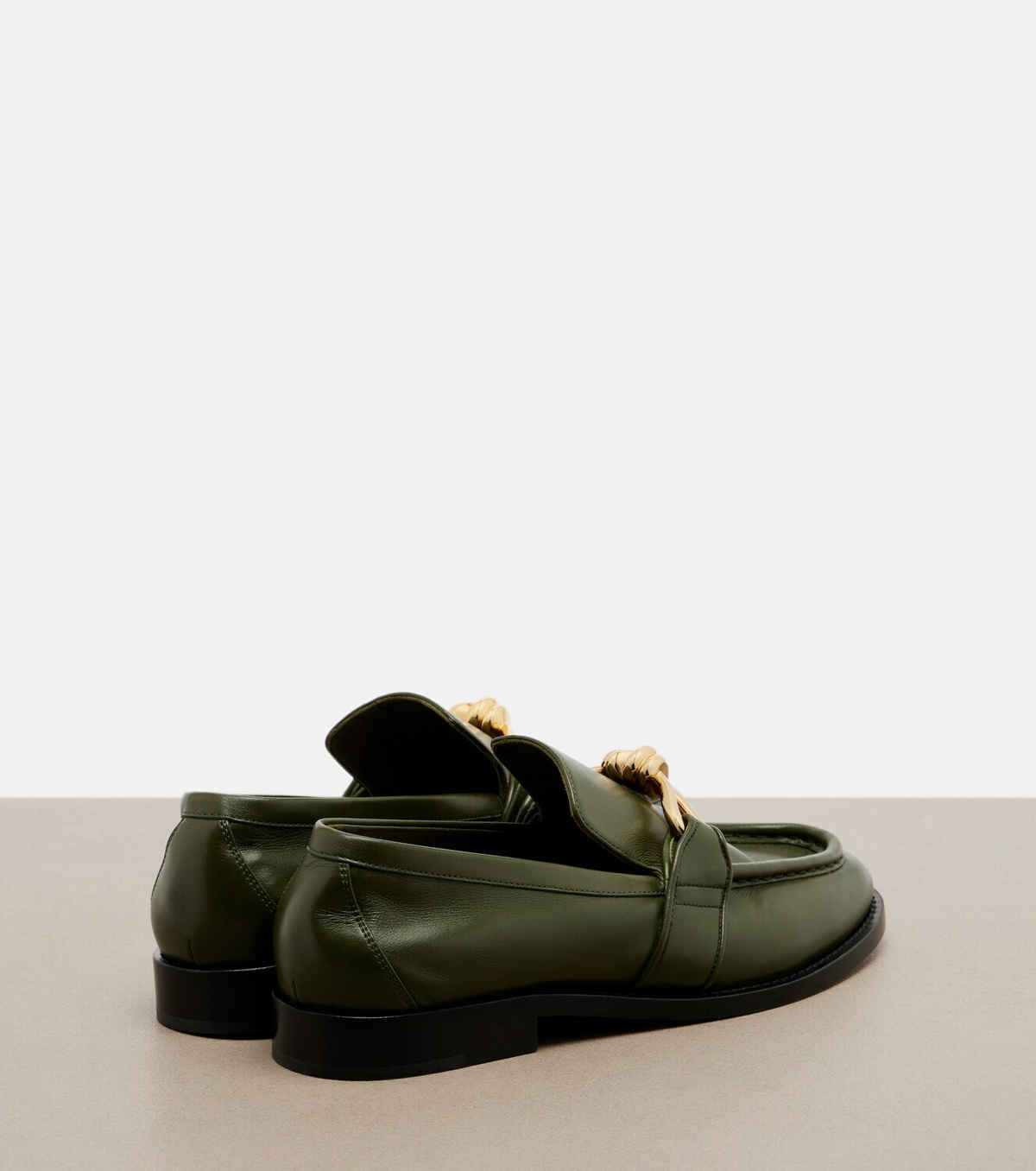 Bottega Veneta Astaire Knot leather loafers