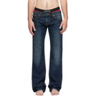 Raimundo Langlois Indigo Slim Straight Jeans