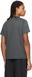 GANNI Gray Flower T-Shirt