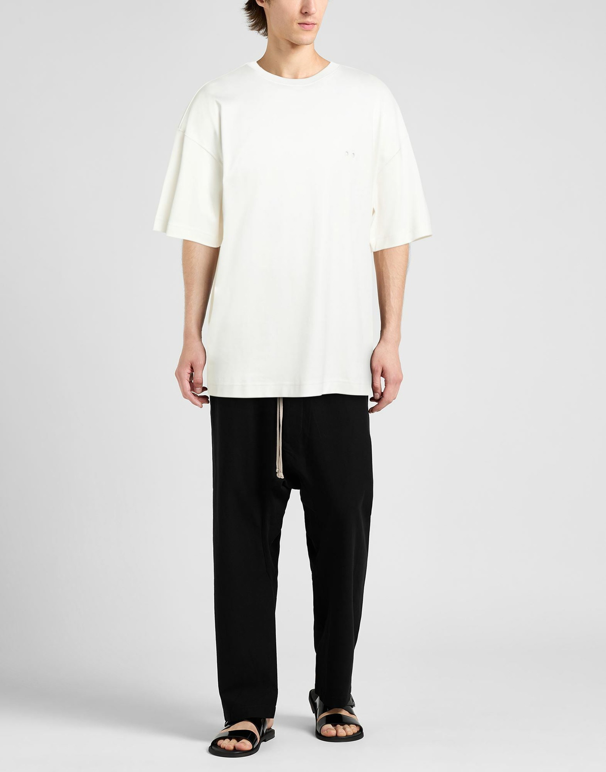 Mugler Mens T-shirt in Off white