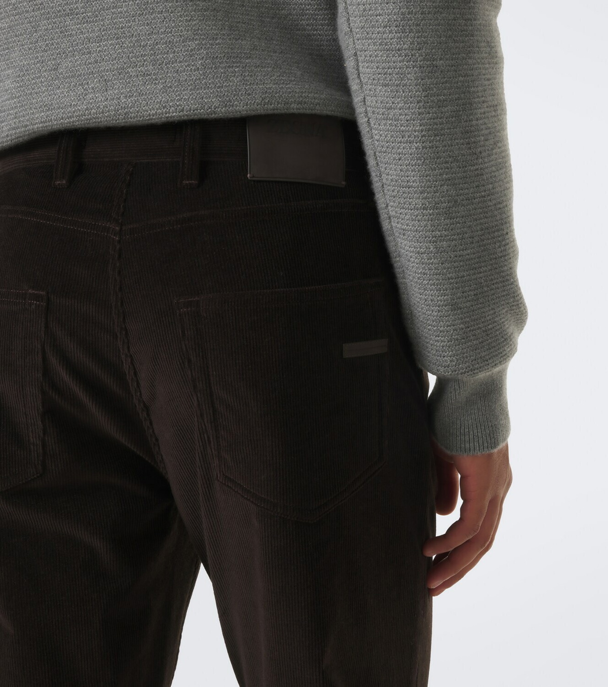 Zegna Roccia corduroy straight pants