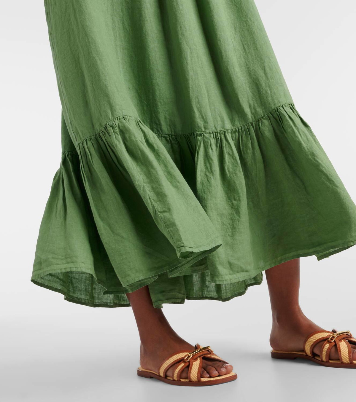 Velvet Elara linen maxi dress Velvet