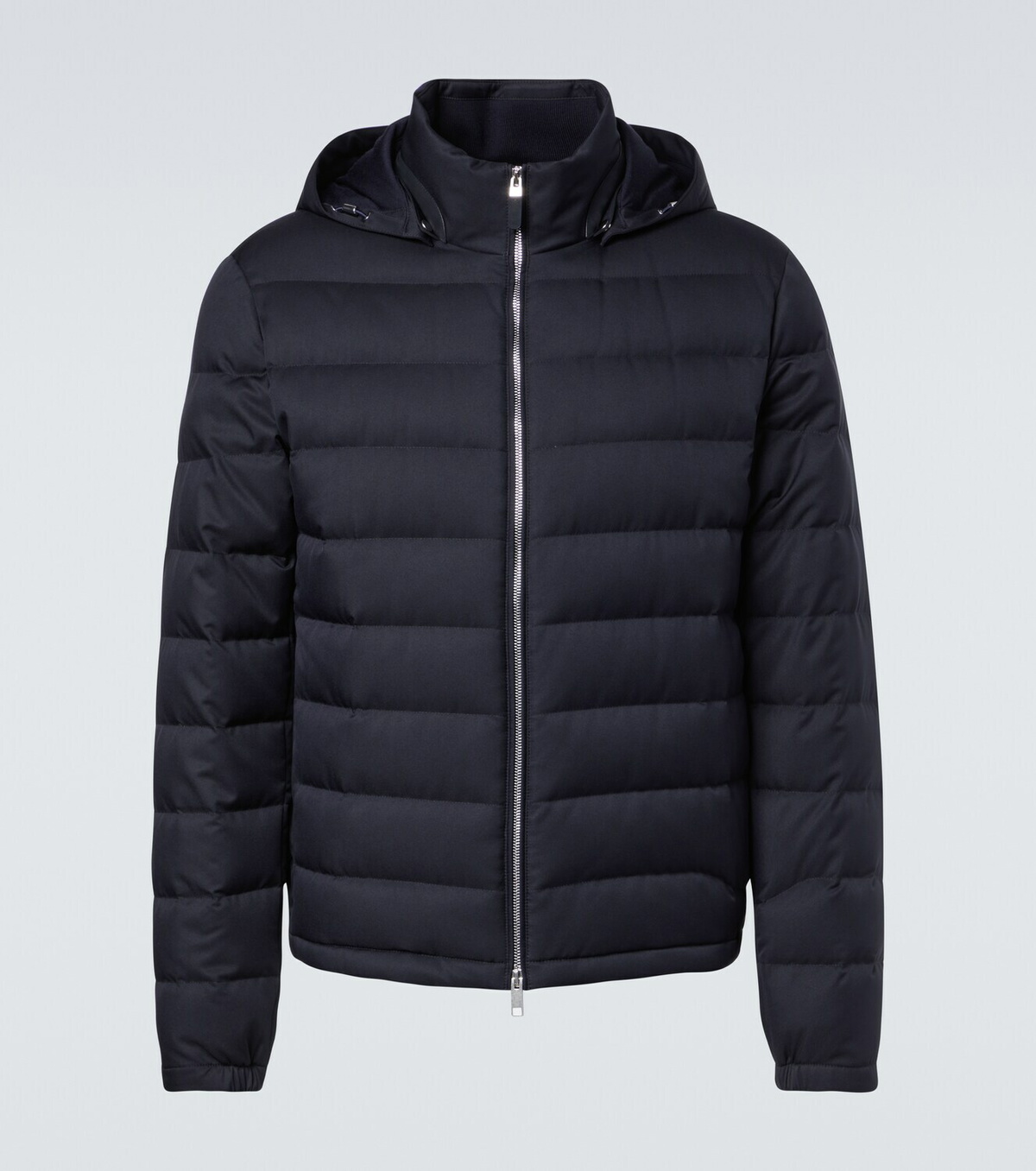 Zegna Technical twill down jacket