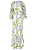 Bernadette Fran Floral-print Maxi Dress Cream