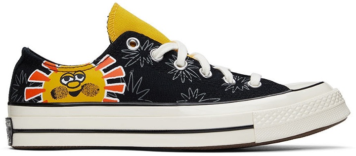 Photo: Converse Black Chuck 70 Sunny Floral Sneakers