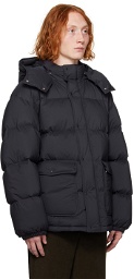 POTTERY Navy Rustic Down Jacket