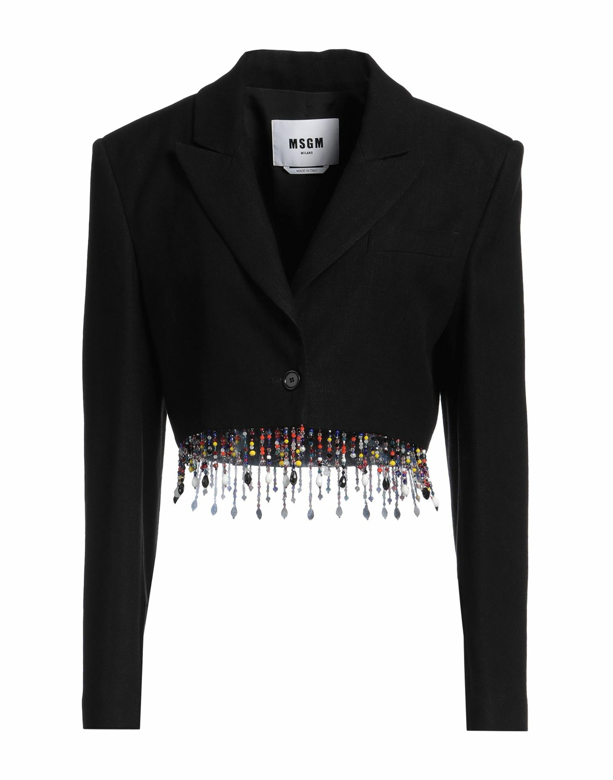 Msgm Womens Blazer in Black