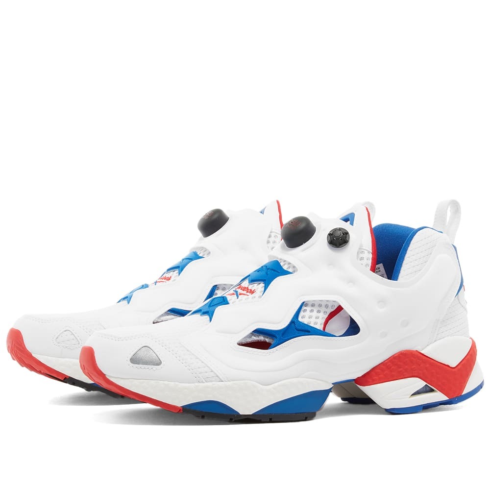 Reebok Men's Instapump Fury 95 Sneakers in White/Red/Vector