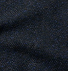 J.Press - Striped Linen and Cotton-Blend Sweater - Blue