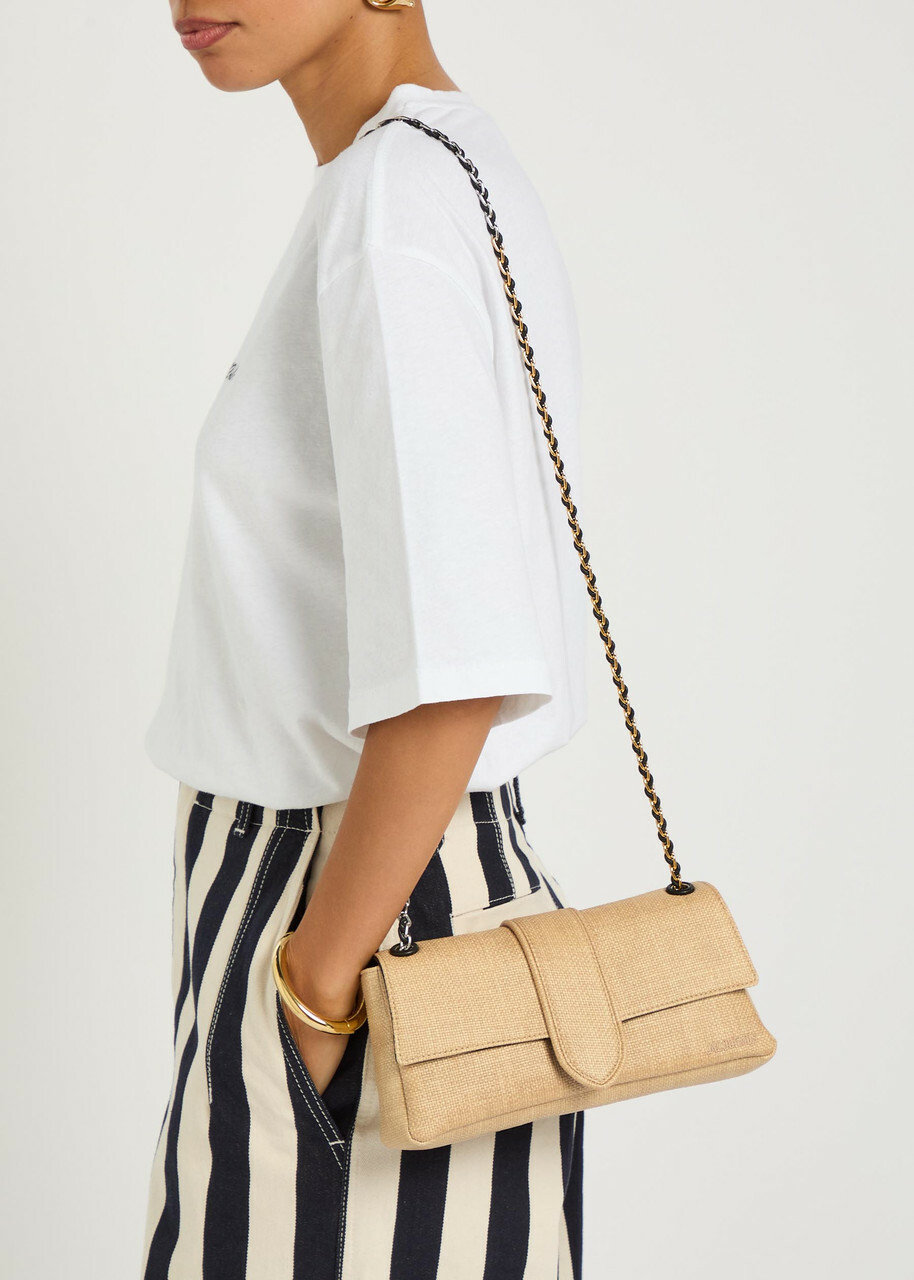 Jacquemus Le Bambino Chaîne Raffia Shoulder bag - Natural - One Size