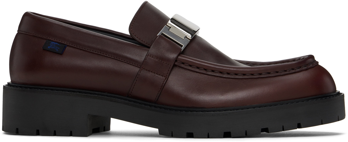 Burberry Men's Shield Loafers in Black Burberry