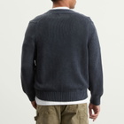 Corridor Men's Acid Wash Cardigan in Black