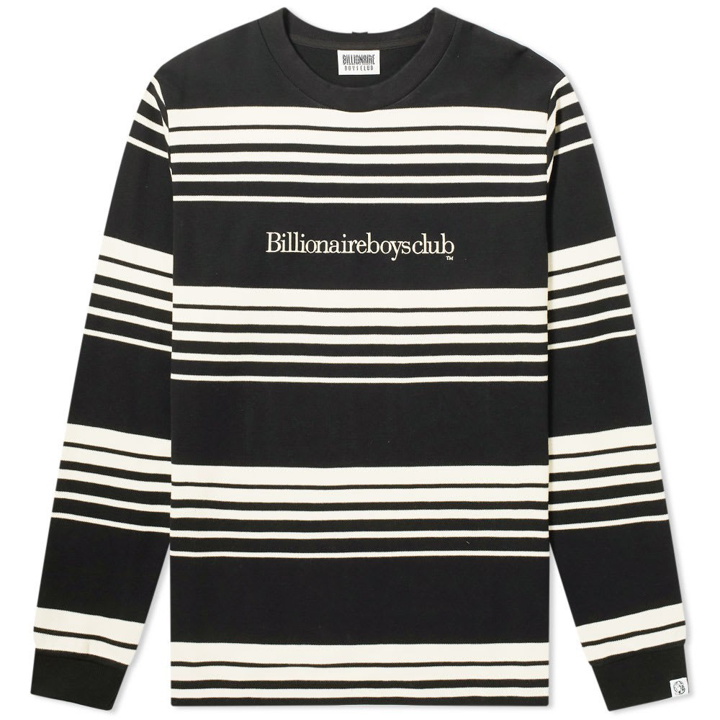 Photo: Billionaire Boys Club Long Sleeve Stripe Logo Tee