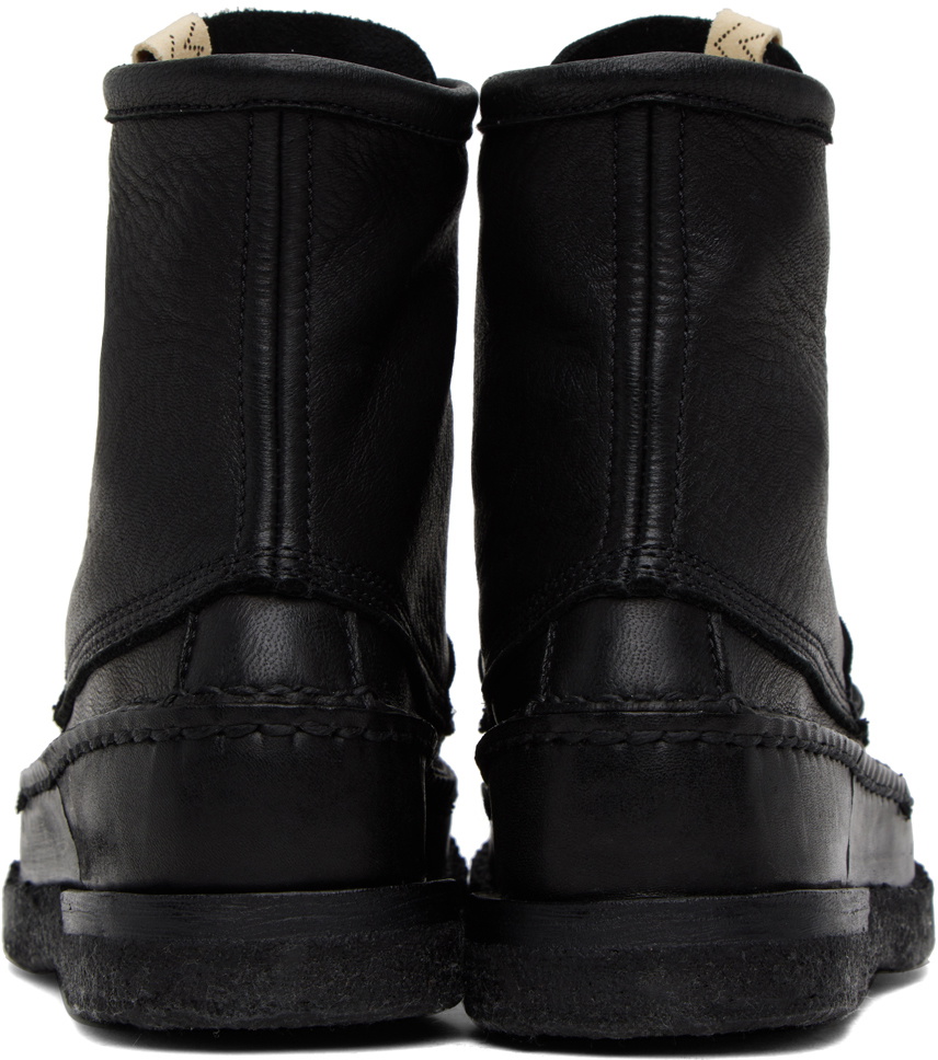 visvim Black Cheekag-Folk Boots Visvim