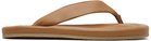 BY FAR Tan Dasha 2.0 Flip-Flops