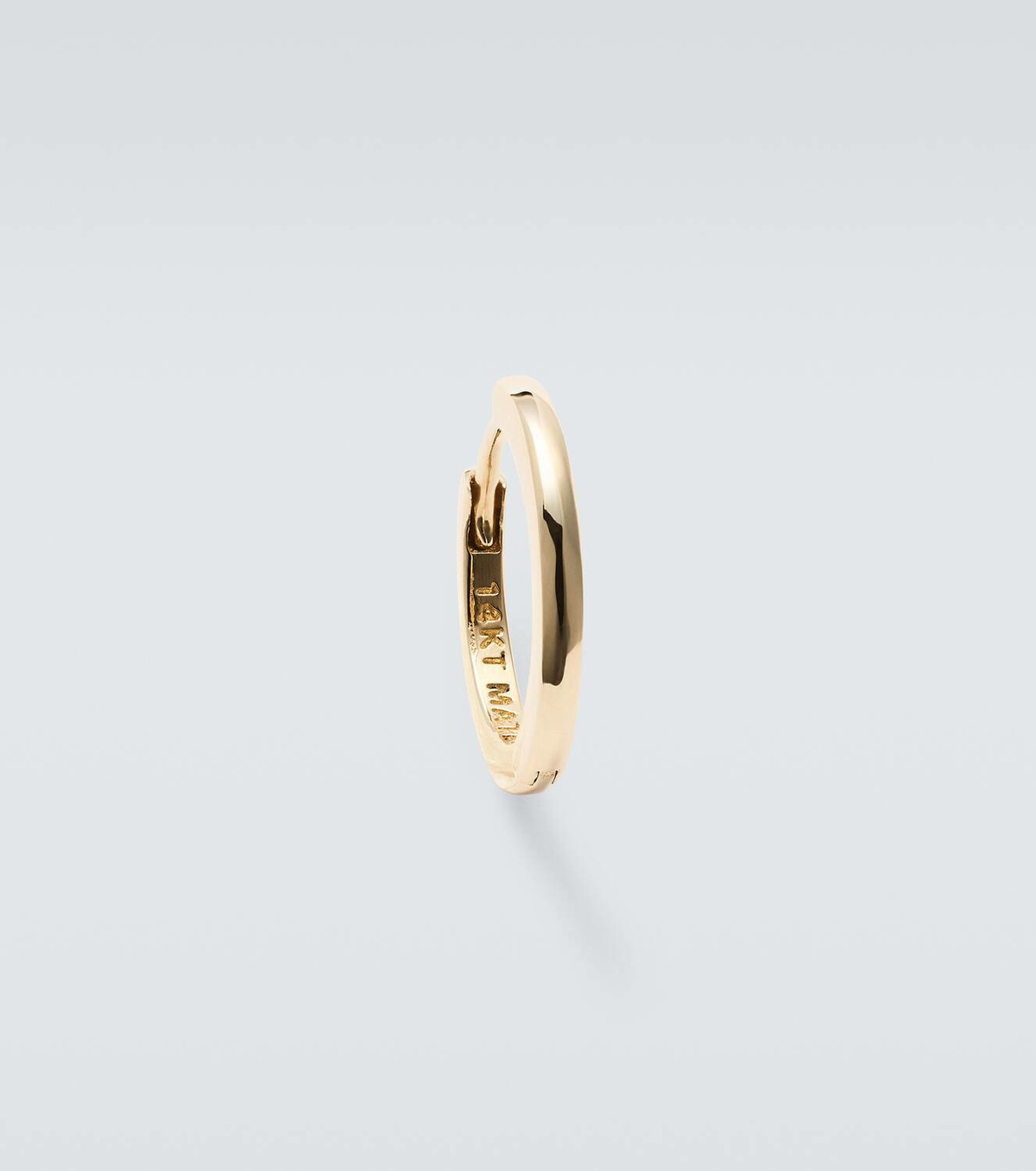 Mateo 14kt gold single hoop earring