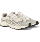 Acne Studios - Faux Suede and Rubber-Trimmed Ripstop Sneakers - Neutrals