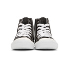 Maison Margiela Black Stereotype High-Top Sneakers