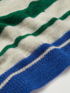 Isabel Marant - Solwy Striped Alpaca-Blend Sweater - Green