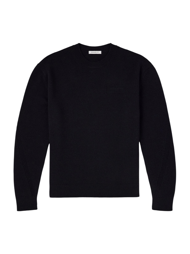 Photo: Givenchy - Cashmere Sweater - Black