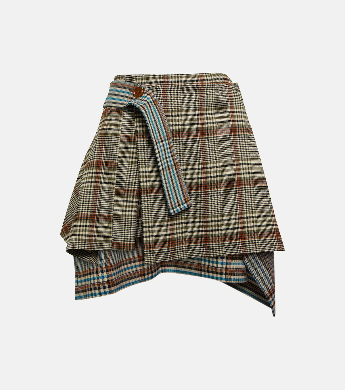 Vivienne Westwood Checked tweed miniskirt Vivienne Westwood